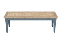 Thumbnail for Signature Blue Dining Bench (130)