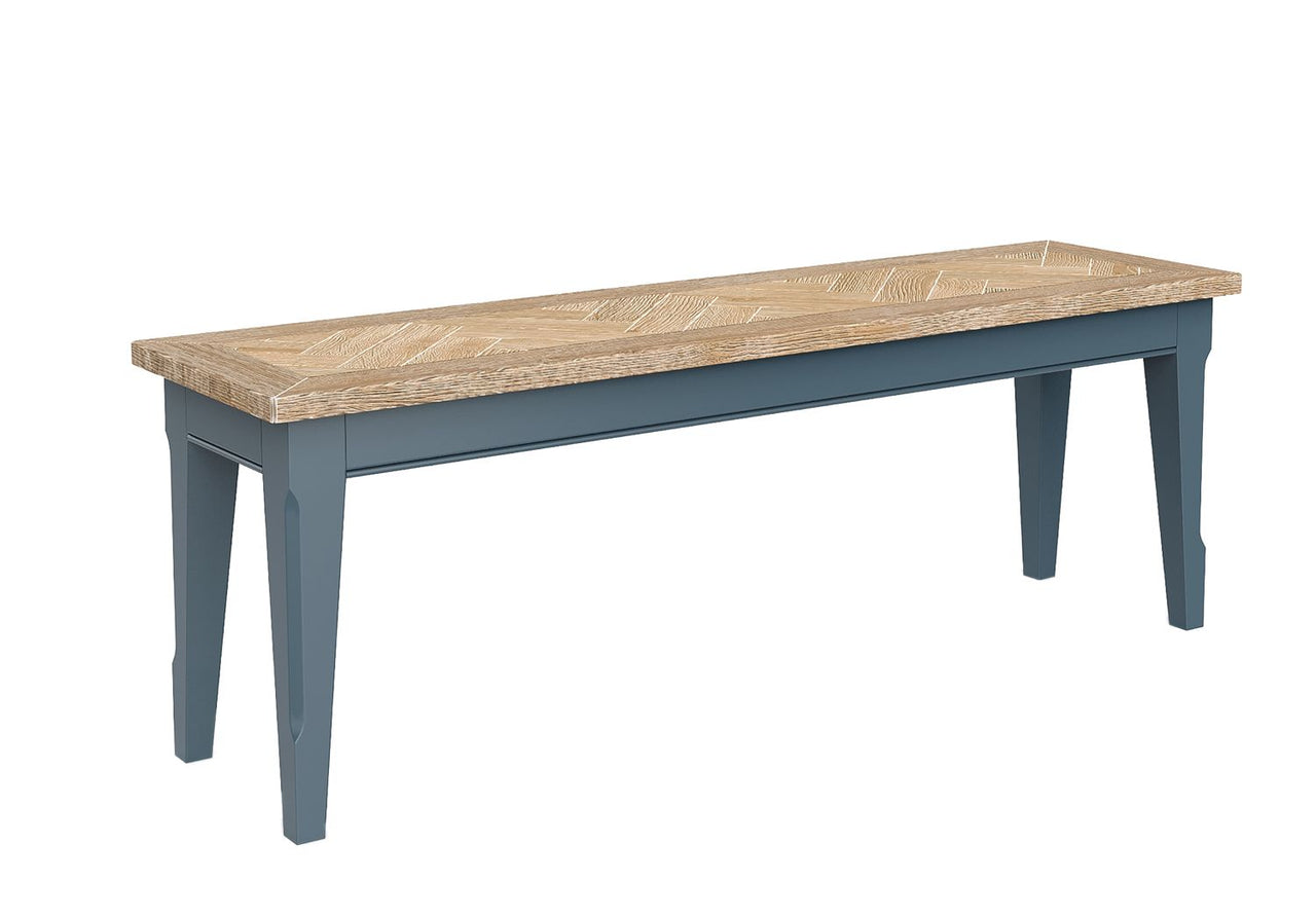 Signature Blue Dining Bench (130)