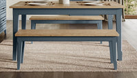 Thumbnail for Signature Blue Dining Bench (150)