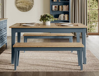 Thumbnail for Signature Blue Extending Dining Table