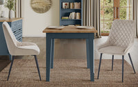 Thumbnail for Signature Blue Square Dining Table