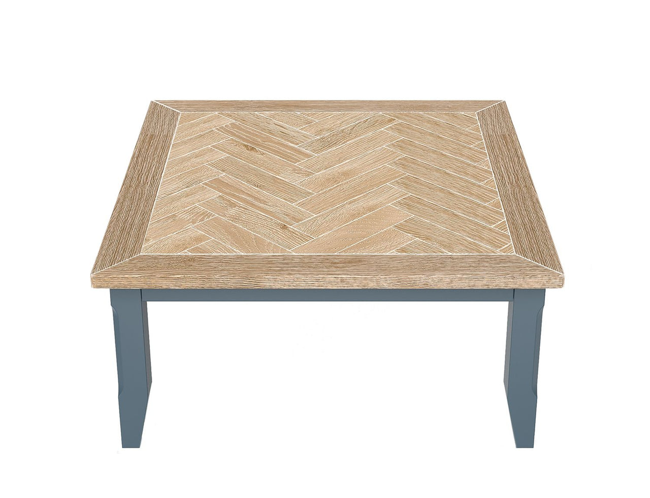 Signature Blue Square Open Coffee Table