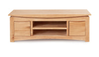 Thumbnail for Light Solid Oak Widescreen TV Cabinet