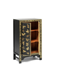 Thumbnail for Chinese Black and Gold Painted Storage Cabinet Oriental Style