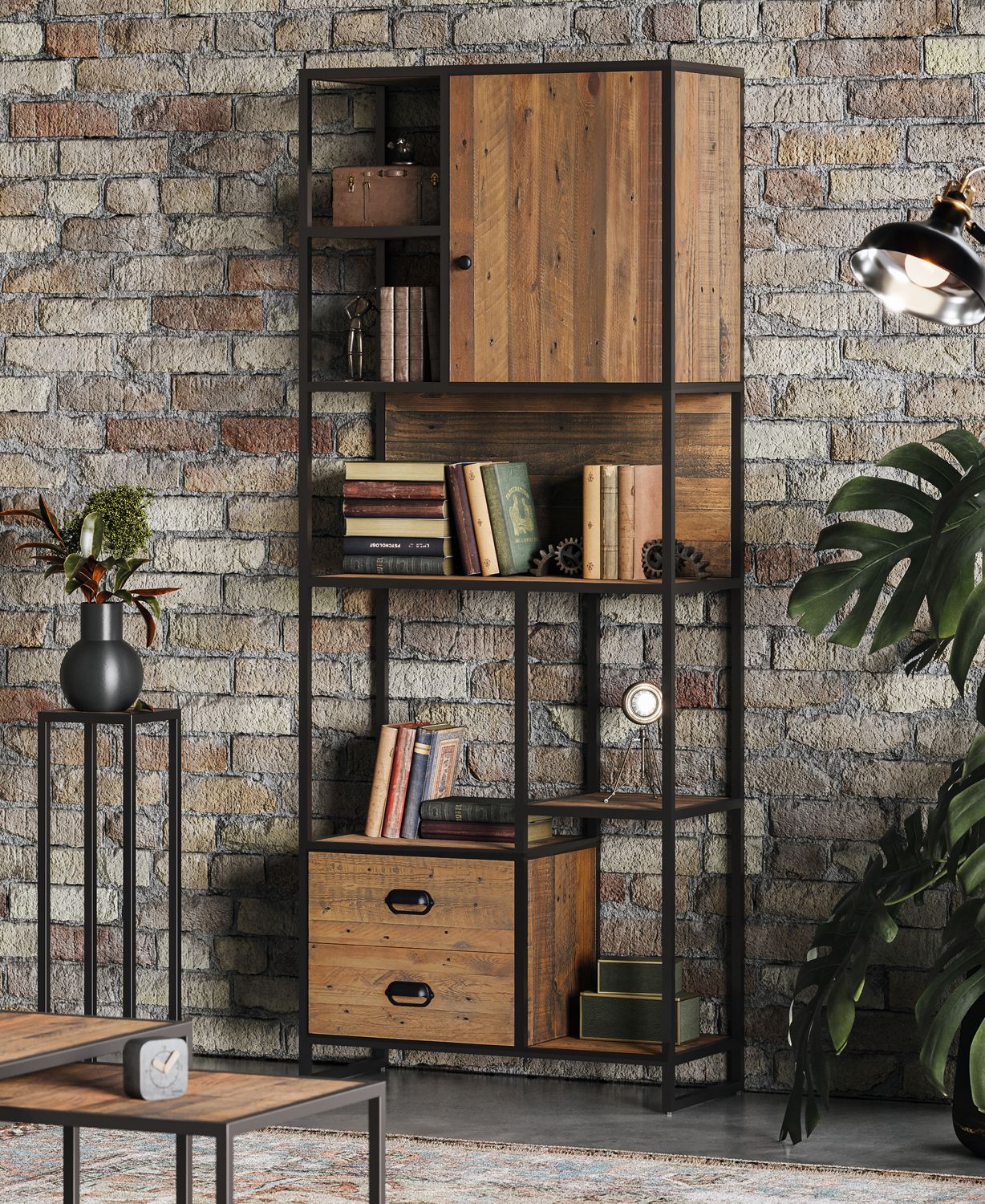 Ooki Large Open Bookcase