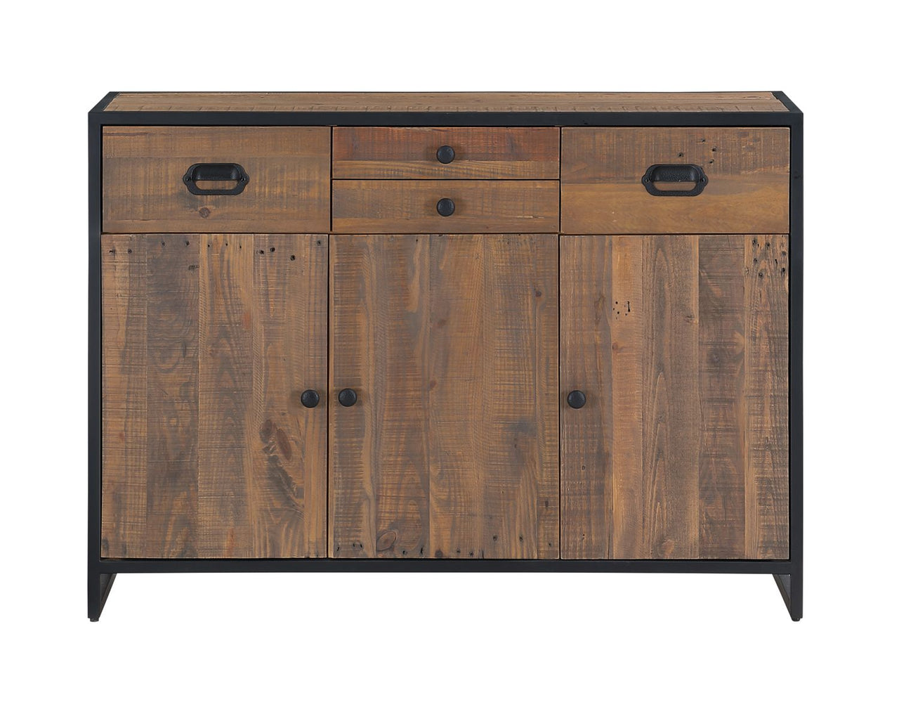 Ooki Sideboard With 3 Doors And 4 Drawers