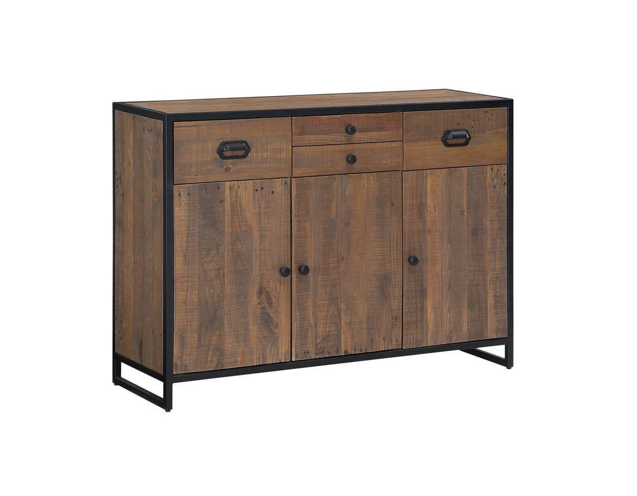 Ooki Sideboard With 3 Doors And 4 Drawers