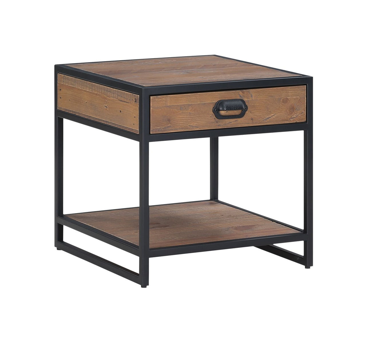 Ooki Lamp Side Table With Drawer