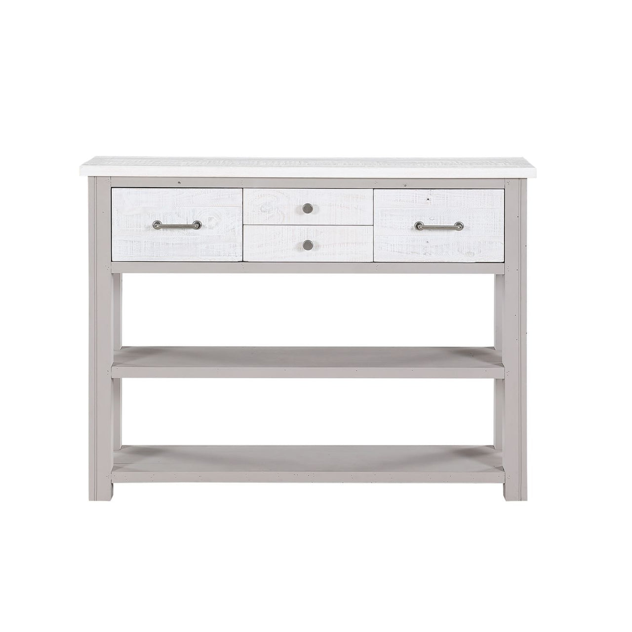 Greystone Low Bookcase Console