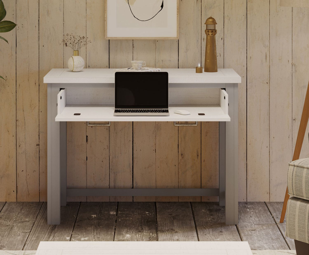 Greystone Hidden Spacesaver Desk