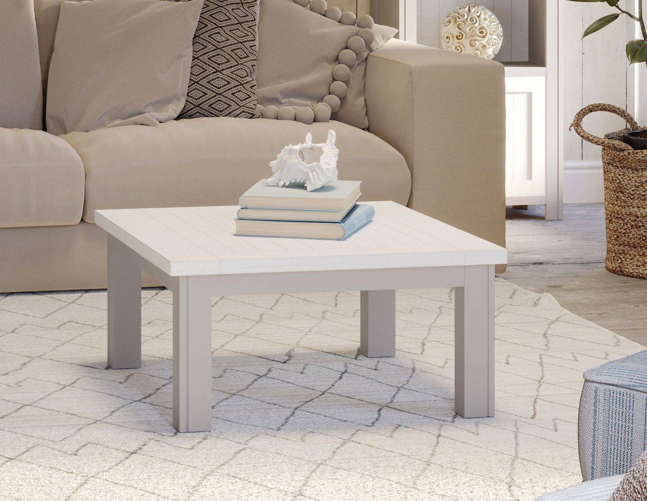 Greystone Low Square Coffee Table