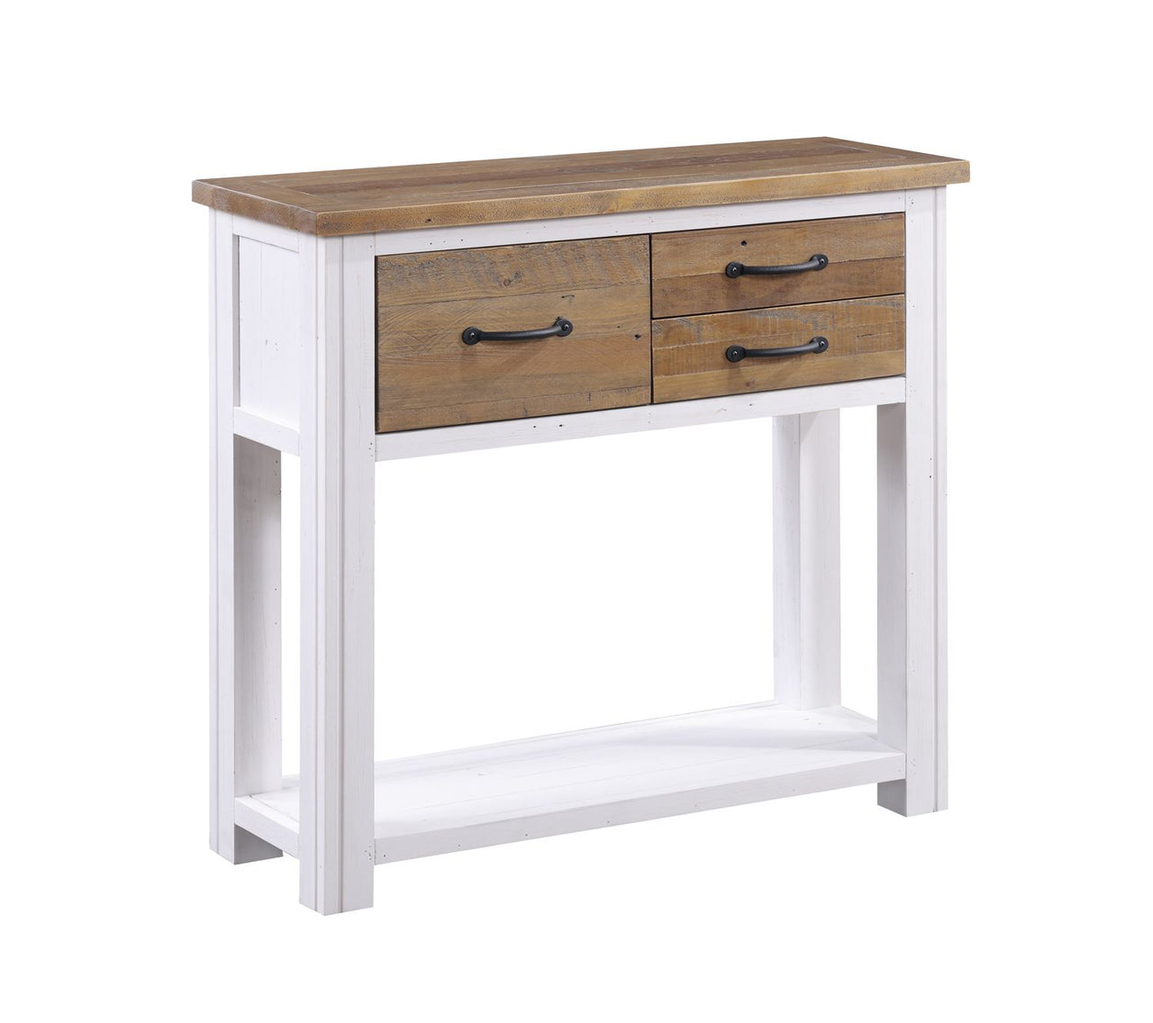 Splash of White Small Console Table