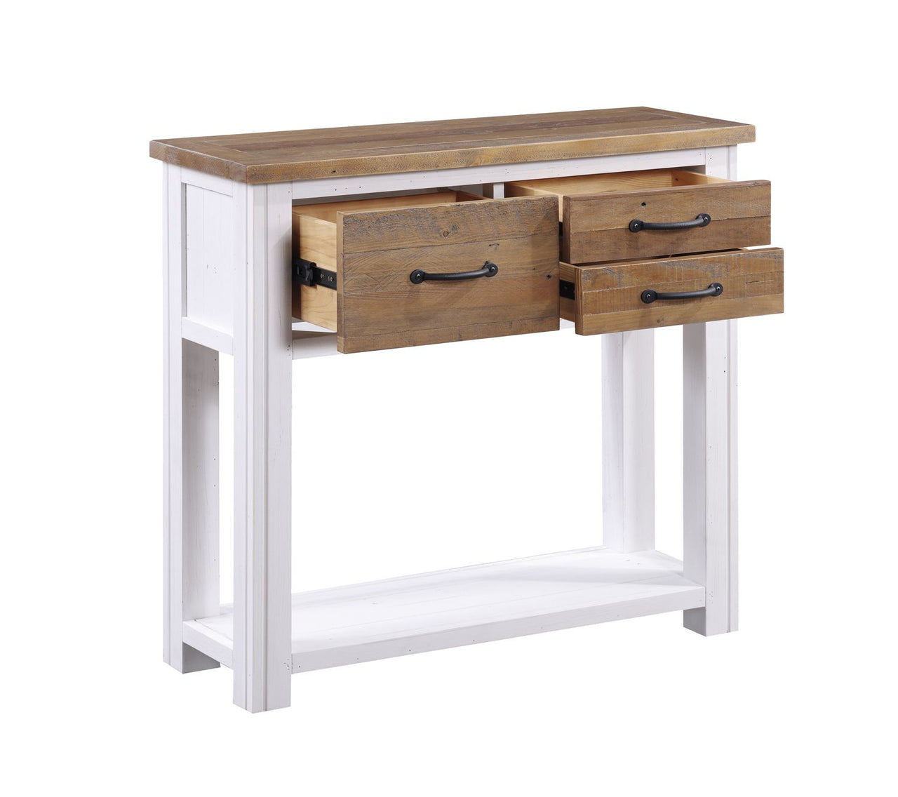 Splash of White Small Console Table