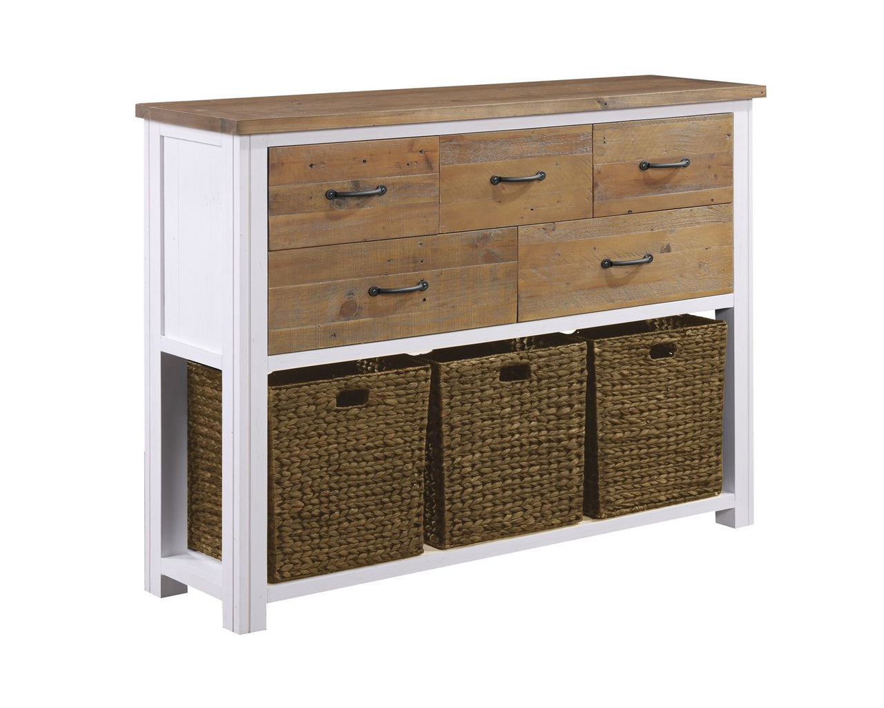 Splash of White Sideboard Console Table