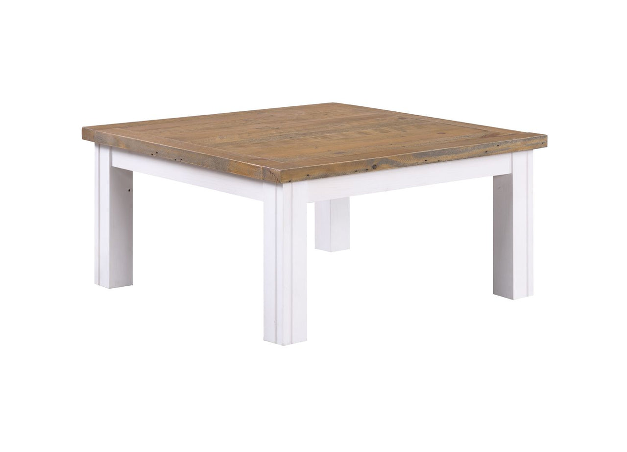 Splash of White Low Square Coffee Table