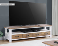 Thumbnail for Splash of White Large Widescreen Television cabinet